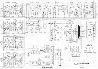 Dynacord Eminent 2 schematic circuit diagram